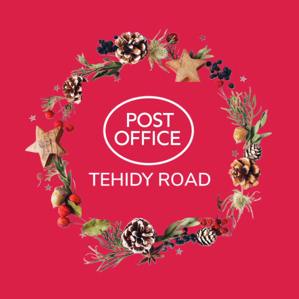 TehidyRdPO's tweet photo. 🎄✨ Merry Christmas to one and all from us all at Tehidy Road Post Office ✨🎄 https://t.co/DXi6Obme6u