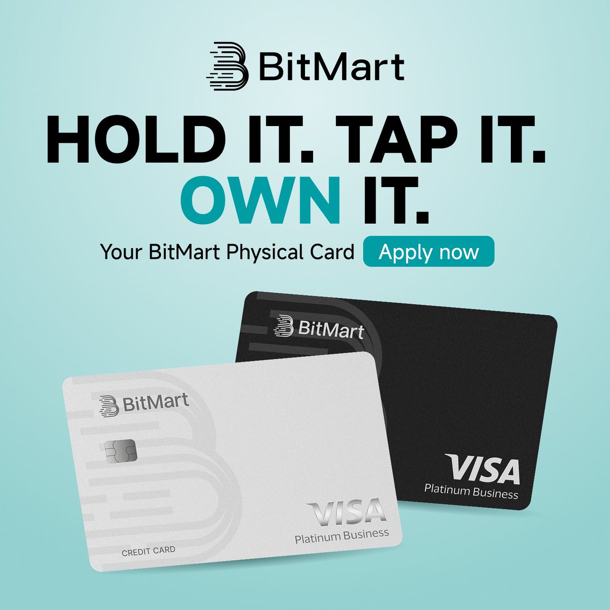 BitMart_SA's tweet photo. 🚀 The BitMart Card VIP: All-In, Redefined.
🆓 Card Fee: $0
🎯 Cashback: Up to 3%
📱 Perk: Top-Up Voucher
🏧 ATM Withdrawal: $0 Fee
The card you've been waiting for. Apply Now 👇 https://t.co/hRmXYqcJBO
#BitMartVIP https://t.co/n1L6WwaBtH