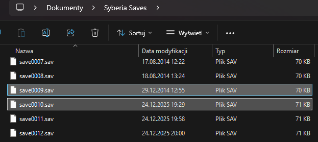 Nie ma to jak znaleźć sejwy do gry na starym dysku i postanowić w końcu ją przejść 11 lat później xD