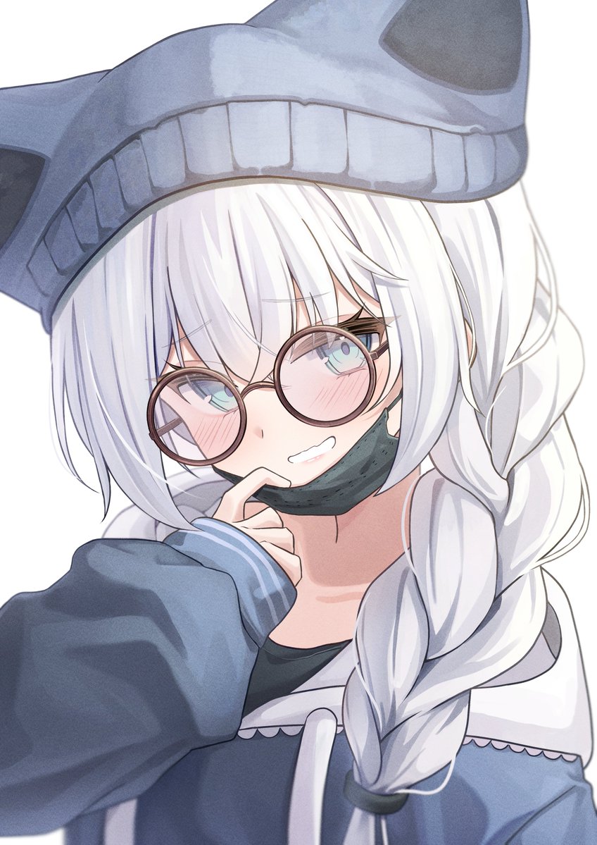 お忍びフブちゃん
#絵フブキ 