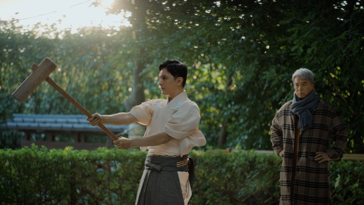 映画『国宝』でも話題 チェキCMで”再共演” 吉沢亮、もちつきの特訓に