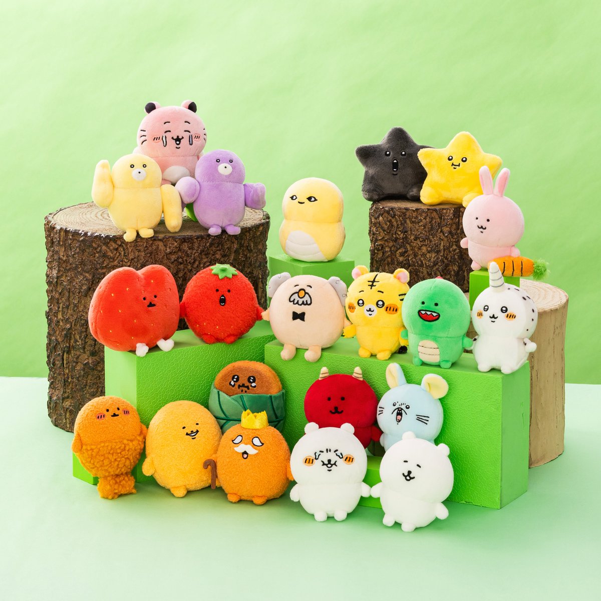 ナガノマーケット カラーなナガノのくまマスコット 全12種類 セット カラーなナガノのくまマスコット（全12種） | ナガノキャラクターズ