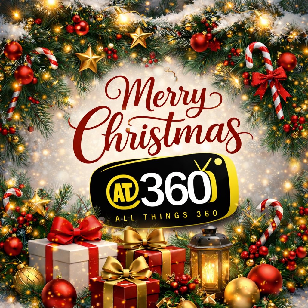 Merry Christmas from All Things 360! Thank you for your continued trust and support. We wish you and your loved ones a joyful Christmas filled with peace, warmth, and special moments. 🎄