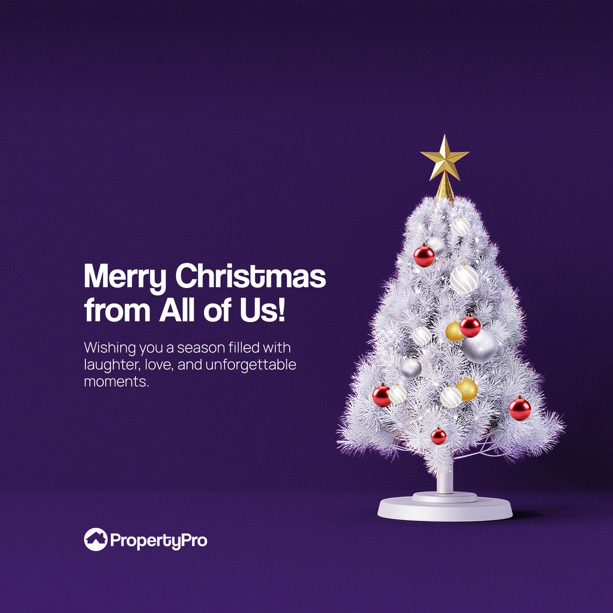 propertyproke's tweet photo. Season’s greetings from the team at PropertyPro. Wishing you a wonderful Christmas and a joyous celebration. 🎄

#MerryChristmas https://t.co/NlXuuNZQf5