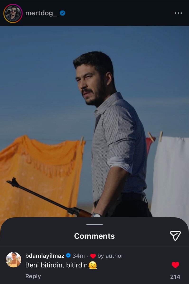 تعليق داملا على بوست مارت:
"لقد أنهيتني، أنهيتني 🫠" 

تتوقعوا يعني هو الي اطلق كل الرصاصات؟ 🤯
#HalefKöklerinÇağrısı