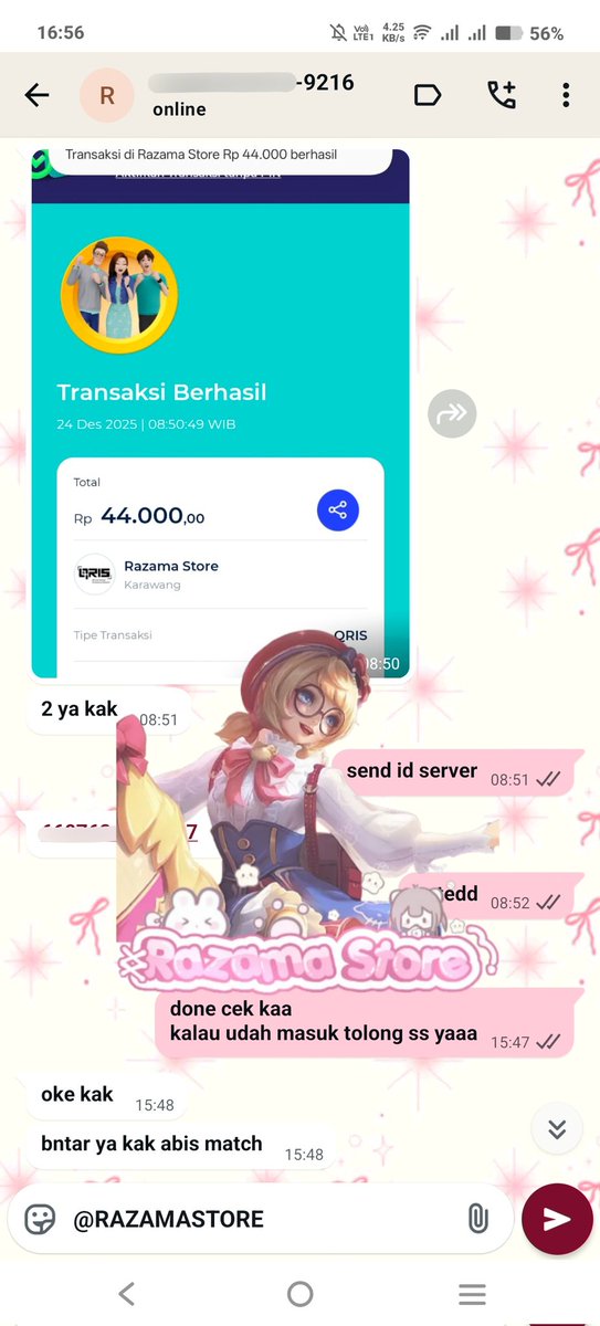 damseulz's tweet image. order ꠩ 2 wdp slow 
price ꠩ Rp 44.000

#testirazama
testimoni ke ꠩ 1.278