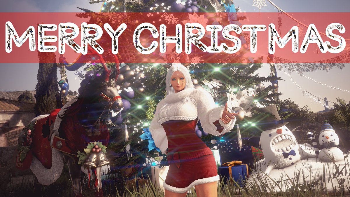 †ﾟ*｡Merry Christmas｡*ﾟ†
晩御飯は一人寂しくケンタッキー(/・ω・)/
#黒い砂漠PC