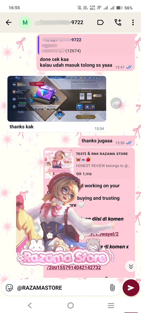 unxens's tweet image. order ꠩ 1 wdp slow 
price ꠩ Rp 22.000
testimoni ke ꠩ 1.279

#testirazama