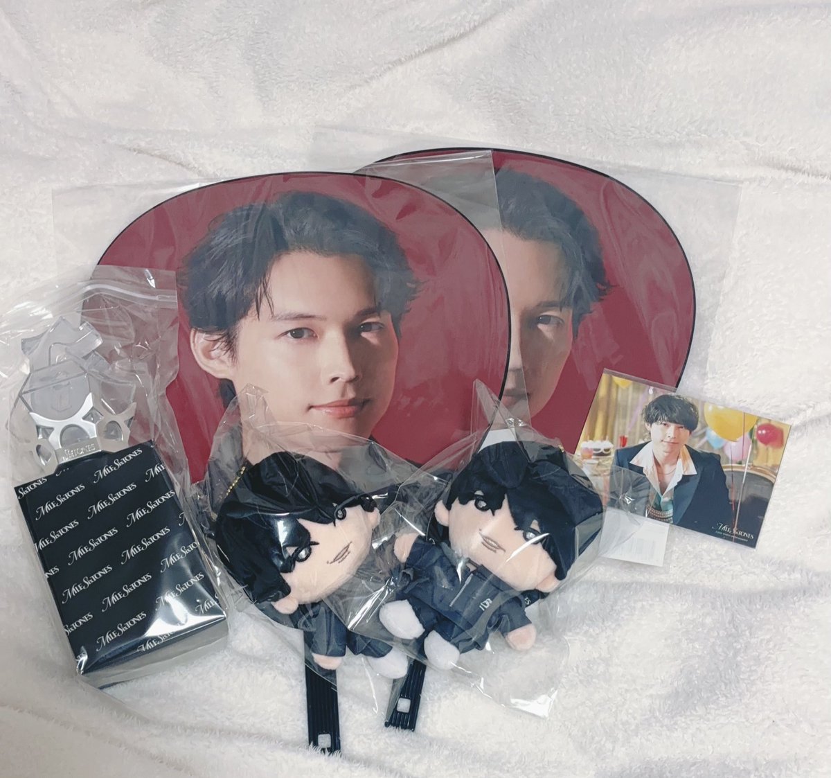 MILESixTONESのツアーグッズ届いた！！ ほくぬいかわいすぎる