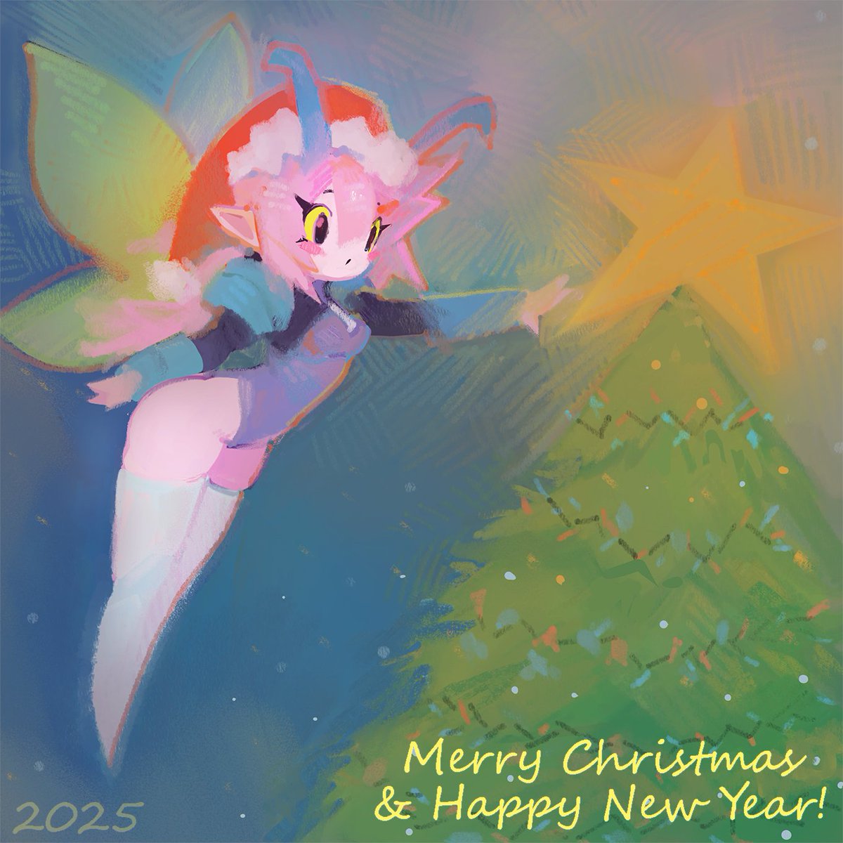 Here’s Kayla decorating a Christmas tree to celebrate the holidays.

Wishing you a Merry Christmas and Happy New Year!