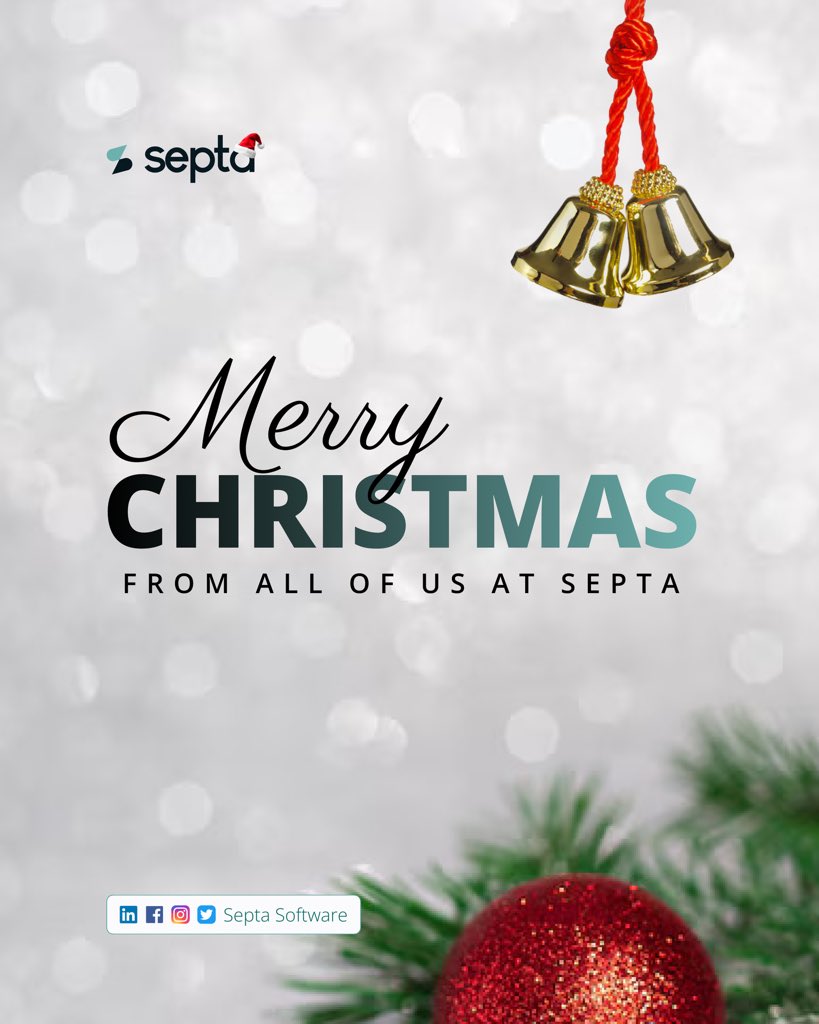 Wishing you joy, peace, and cherished moments this Christmas. 

Thank you for your trust and collaboration this year. 

Merry Christmas from all of us at Septa Academy! 

#merrychristmas🎄  #seasonofjoy #seasonsgreetings #learntech  #gratefull  #holidaywishes