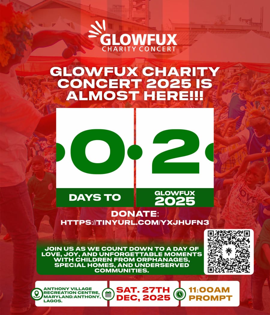 glowfuxconcert's tweet photo. 2 DAYS TO GLOWFUX 2025!

The excitement is almost here! In just 2 days, we come together to spread joy, hope, and love to children from orphanages and underserved communities.

Every smile, every act of kindness, and every hand that joins us this Saturday, 27 Dec. 2025 from https://t.co/XHw2DmIo0H