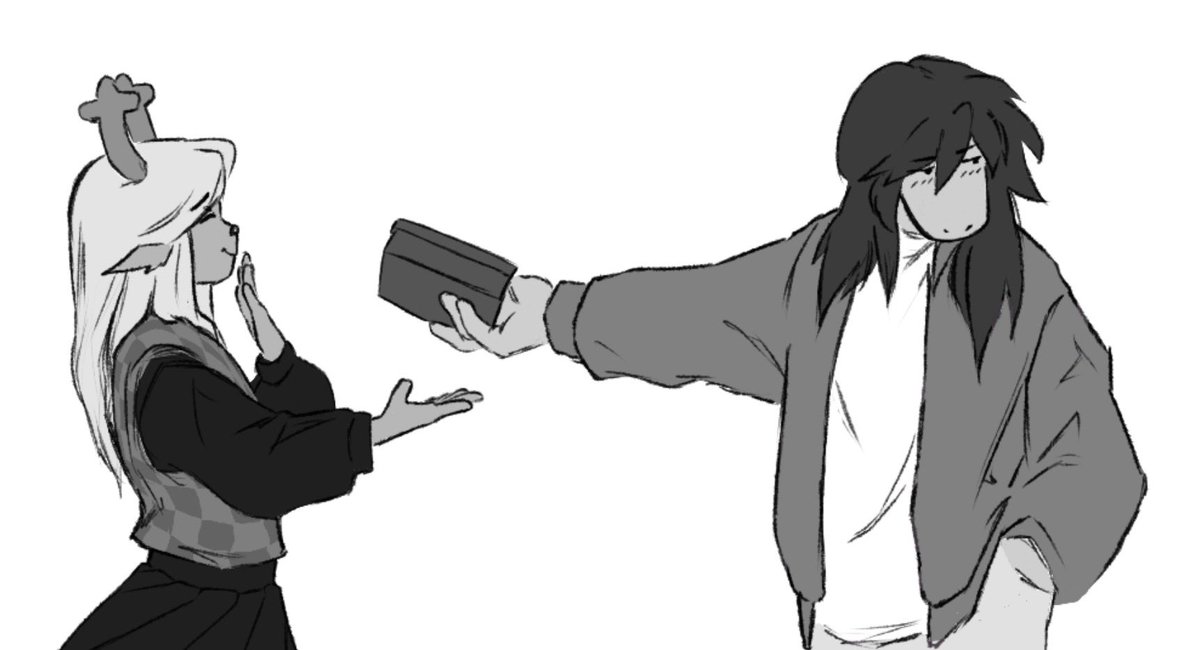 elezebet_'s tweet photo. Susie is so thoughtful (Merry Christmas!)

#DELTARUNE #susiedeltarune https://t.co/bEksasg3kS