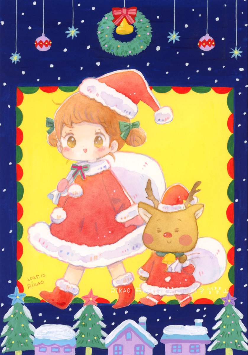 原画】「カナシミのメリークリスマス」絵画 Amazon.co.jp