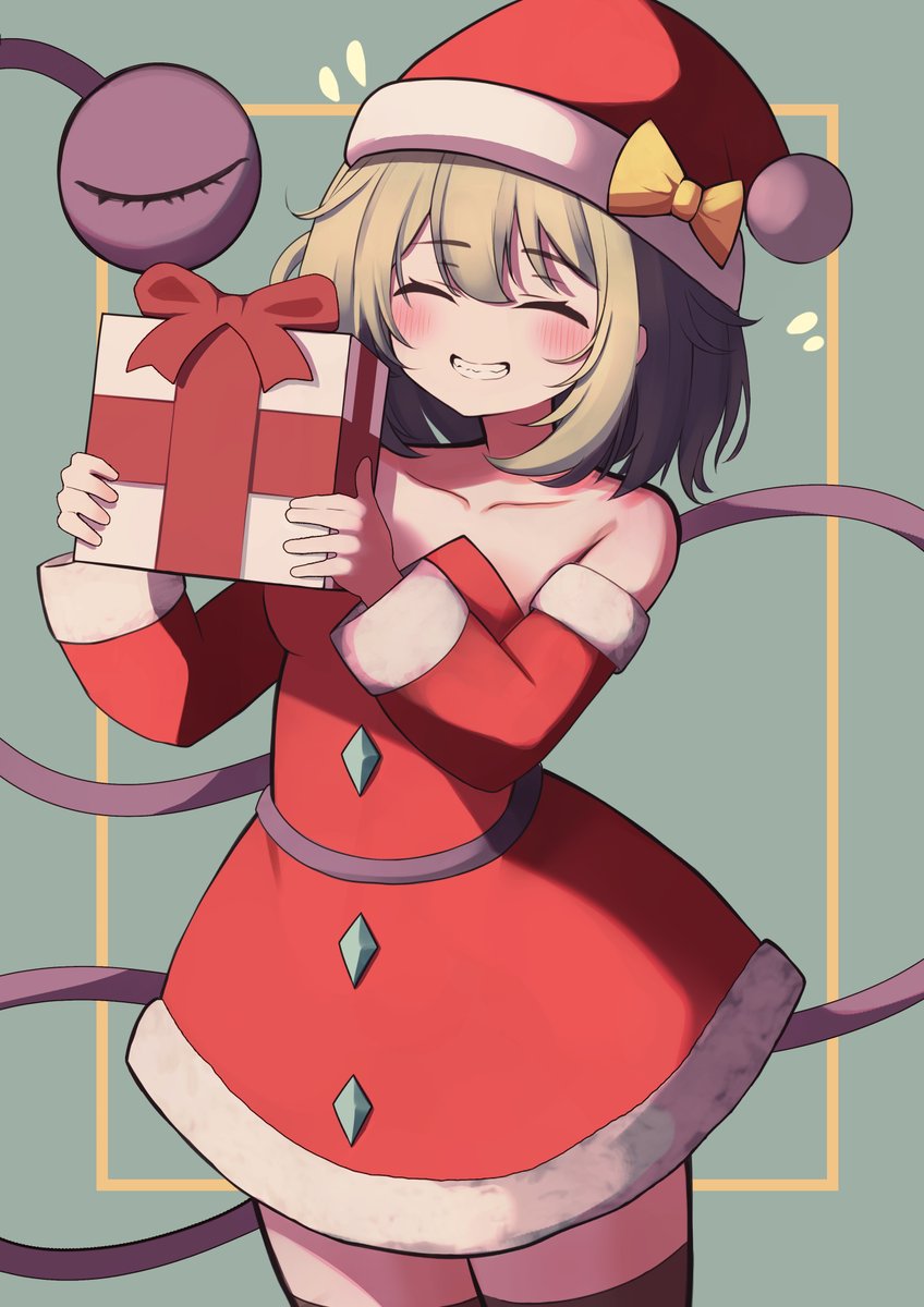 awawa_max's tweet photo. こいしサンタ🎁
＃東方 https://t.co/Mi7KnwaaIl