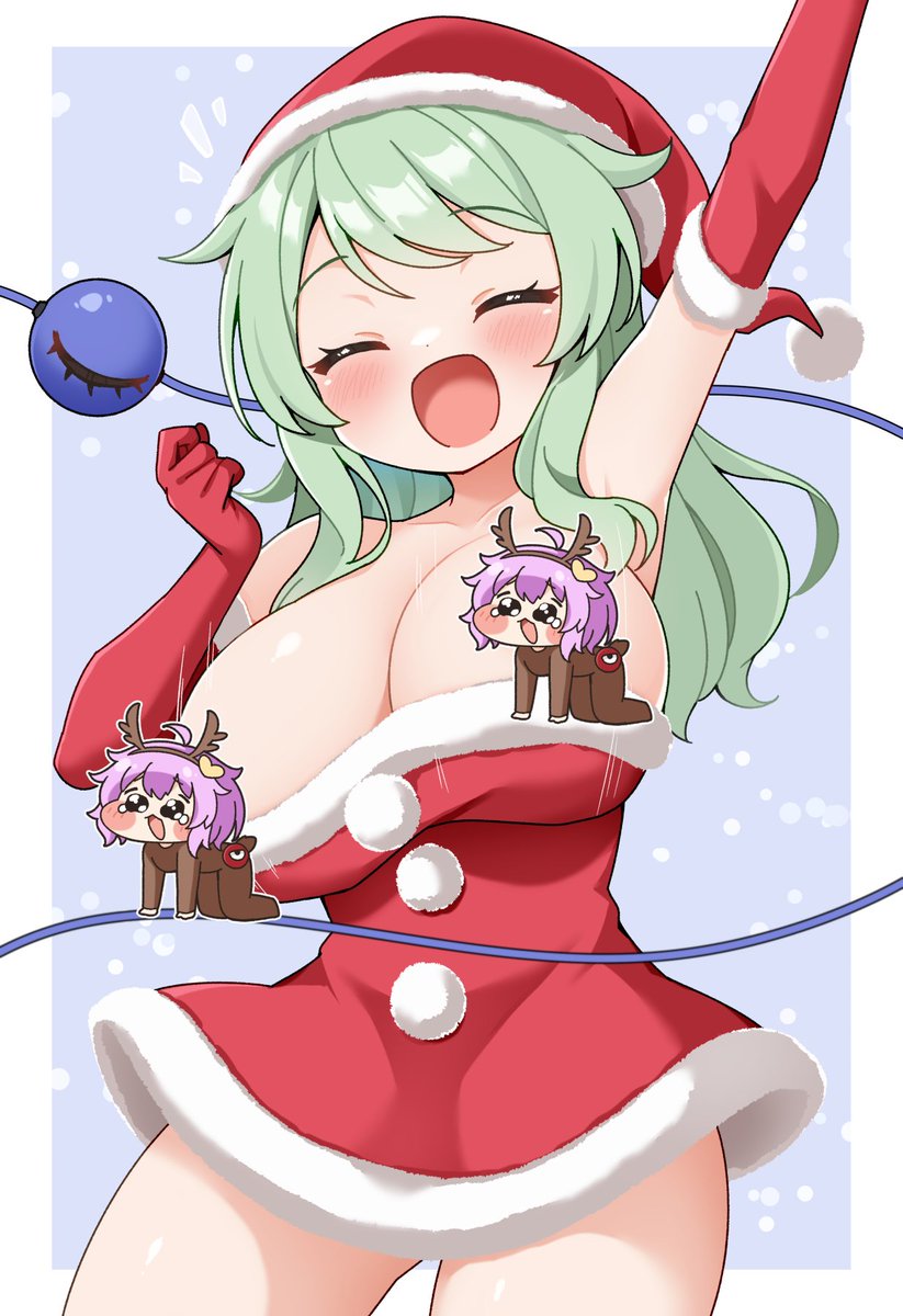 元気をプレゼントしてくれるこいしサンタ🎄🎁 