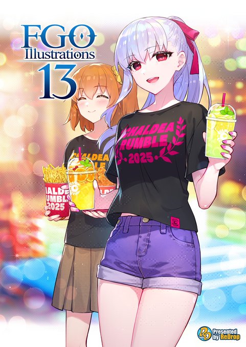 冬コミ新刊『FGO illustrations 13』現在予約受付中!描き下ろしイラスト、描き下ろし漫画、キャラ設定資料などなど、よろしくお願いします! #FGO #C107 #コミケ