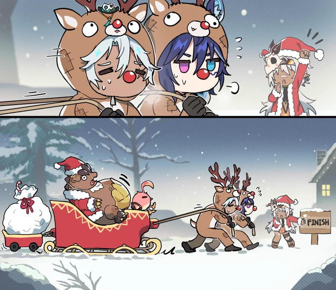 🎅🦌
#原神 