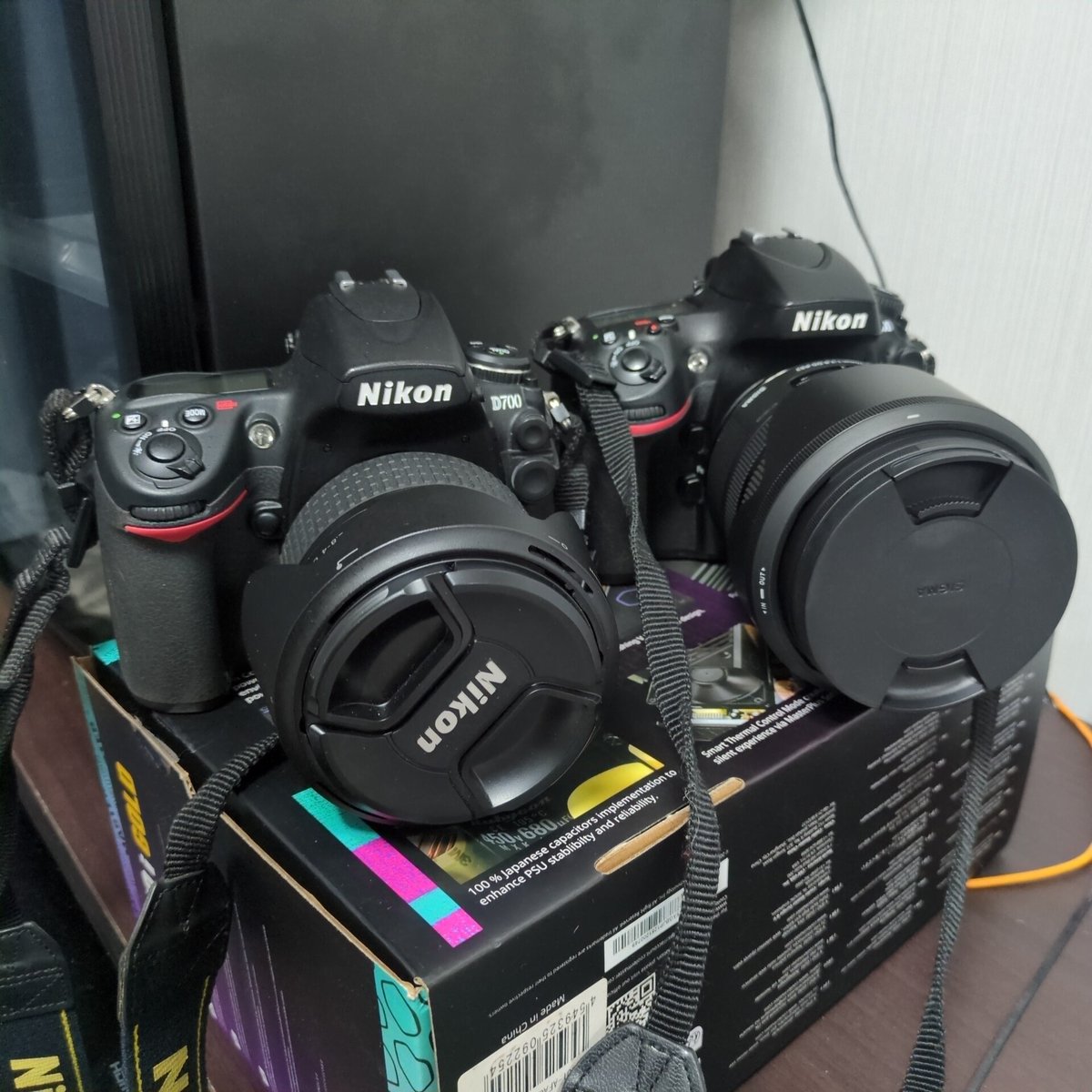 D700とレンズ3本セット　おまけ付き レンズ生えた〜からの久々にD700も出してみた〜。