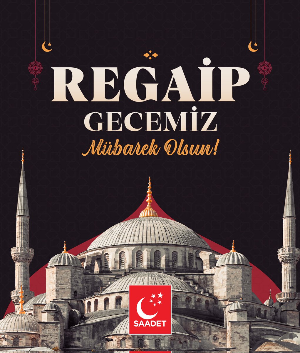 Üç ayları müjdeleyen Regaip Kandilimizin milletimize ve tüm İslam alemine hayırlar getirmesini, dualarımızın kabul olmasını diliyoruz.