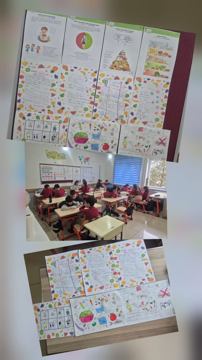 Şiran Atatürk Ortaokulunda sağlıklı besleniyorum temalı istasyon tekniği çalışması gerçekleştirildi.Ortaya çıkan resim,şiir,karikatür,slogan,afiş ve hikayeler sağlıklı beslenme panosunda sergilendi.
<a href="/tcmeb/">Millî Eğitim Bakanlığı</a> <a href="/Yusuf__Tekin/">Yusuf Tekin</a> <a href="/meb_dhgm/">Destek Hizmetleri Genel Müdürlüğü</a> <a href="/omurfatih/">Ömür Fatih Karakullukçu</a> <a href="/mebisgb/">İşyeri Sağlık ve Güvenlik Birimi Daire Başkanlığı</a> 
 <a href="/ozkan_meb/">Özkan AVCI</a>  <a href="/gumushanemem/">Gümüşhane İl Millî Eğitim Müdürlüğü</a>