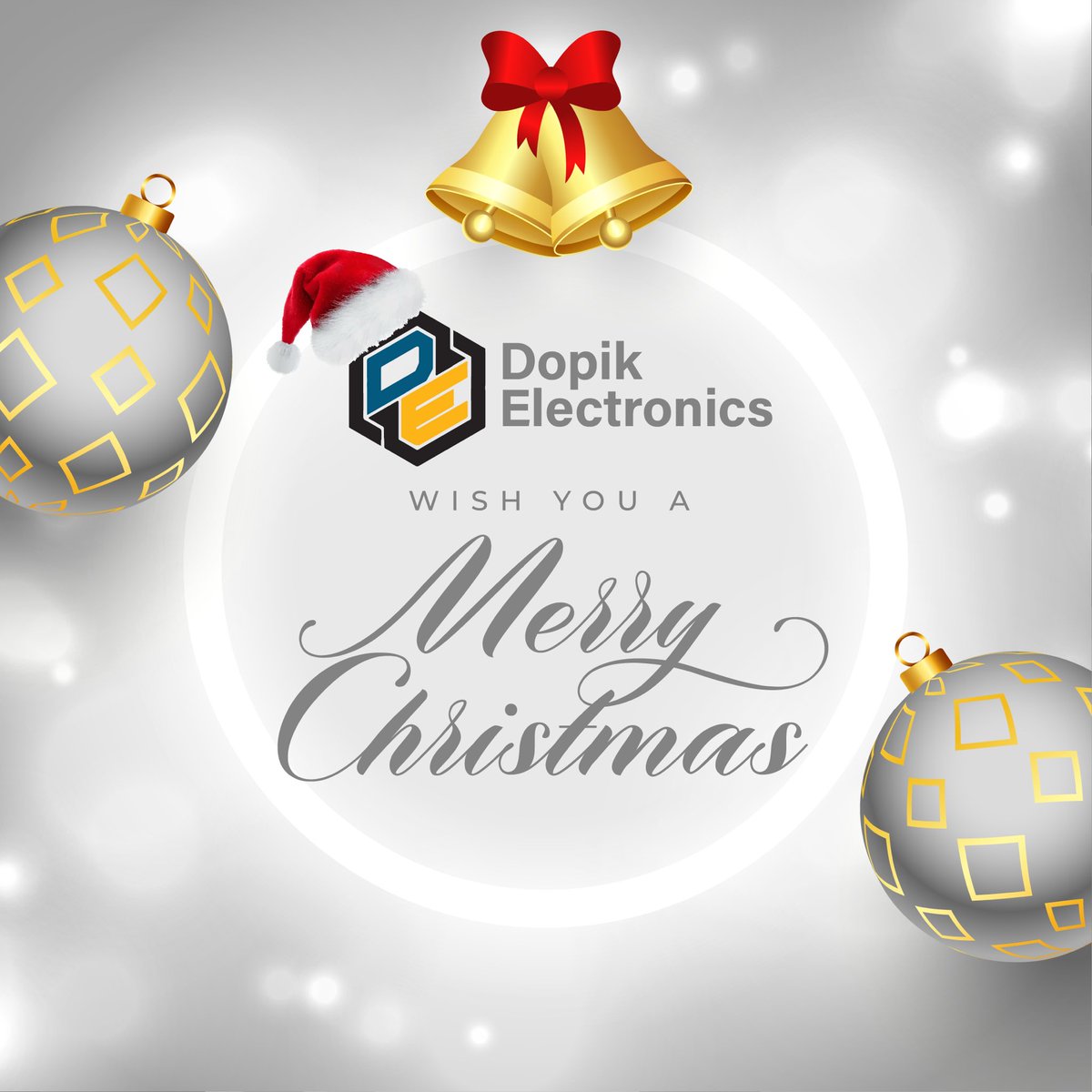 dopikelectron's tweet photo. Merry Christmas to our valued customers. We appreciate your support and loyalty. May this festive season bring you happiness, success, and new opportunities.
#chritsmas https://t.co/sjxcPUcsNc