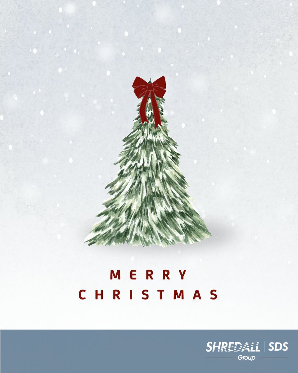 🎄✨ Merry Christmas &amp; Happy New Year! ✨🎄

From all of us at Shredall SDS Group, we wish you a joyful festive season and a successful year ahead!

#MerryChristmas #HappyNewYear #ShredallSDSGroup  #DocumentSolutions