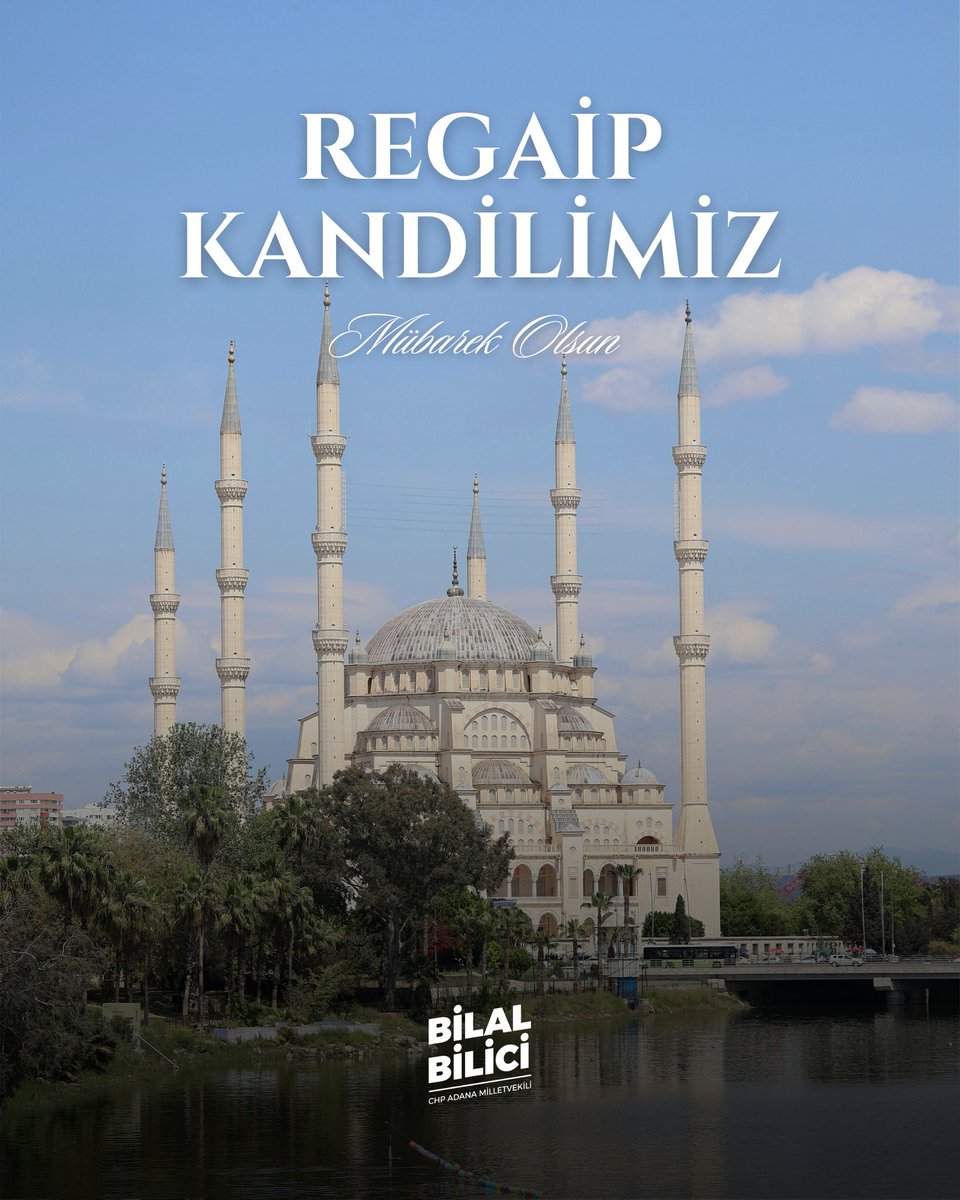 Milletimizin ve İslam aleminin Regaip Kandili kutlu olsun. 

Yüce Allah, bu mübarek gecede edilen duaları kabul; birliğimizi, beraberliğimizi ve kardeşliğimizi daim eylesin. 

Huzur ve barış dolu günlere vesile olması dileğiyle.
