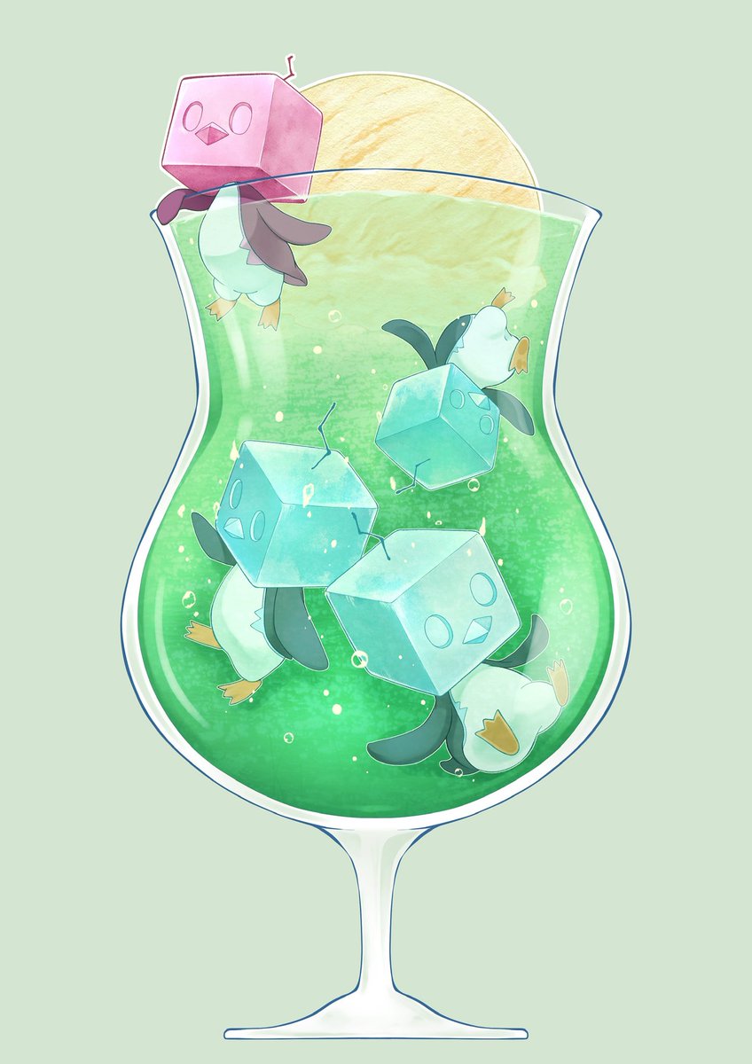 #氷ポケモンの日
ぺんぺんソーダ
