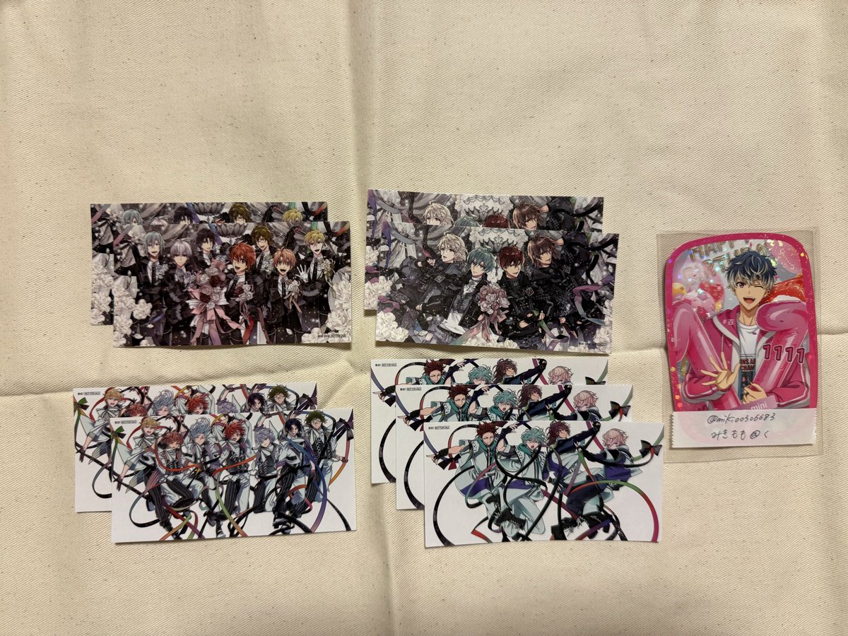 【交換】アイナナ アイドリッシュセブン 10th 10周年 特典  

譲→ 画像参照

求→種村先生 Re:vale2 TRIGGER2
深川先生 Re:vale2 TRIGGER3

※纏めての方優先 郵送のみ
各先生同士の交換のみ
他もあるので良かったら見てください🙇🏻‍♀️お声がけ待ってます！