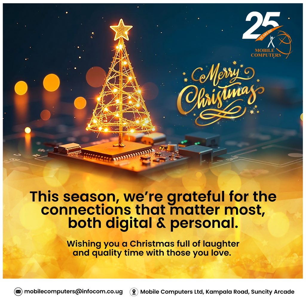 mobil_computers's tweet photo. Celebrating the connections that matter most this Christmas.

Wishing you a holiday full of laughter, love, and seamless tech moments from all of us at Mobile Computers!

How are you spending your festive season? Let us know below!

#MerryChristmas #HappyHolidays2025 #Christmas https://t.co/SCkD1y8FGE