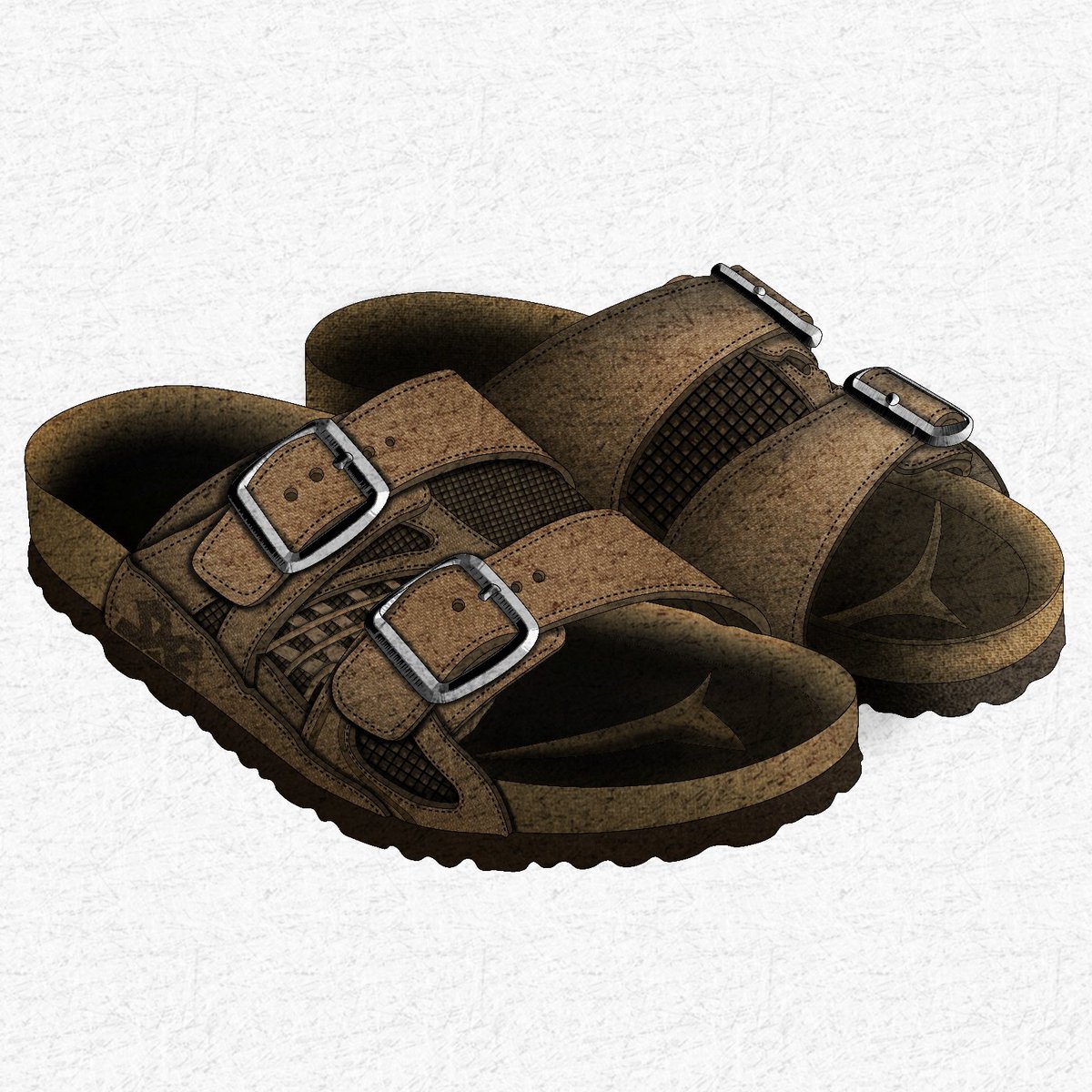 y3m4l's tweet image. DAY 25 of posting my unusual designs (beyond basic)

I made a custom Birkenstock for EVERYTHING88
@Sammmeeeyy gave me a platform and creative freedom to express and be different 
@daniel_adetona already said it would look sick when he saw it the last time unfinished