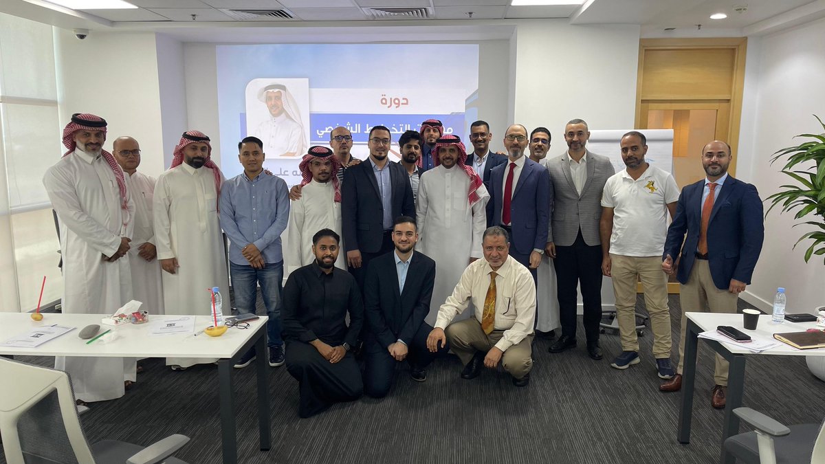 برنامج التخطيط الشخصي والمهني مع كوكبة من القادة والموظفين في دار تصميم المجوهرات <a href="/DamasJewellery/">Damas Jewellery</a>  المكتب الرئيسي في جدة.
ممتن لثقتكم وسعيد بالتعاون معكم.