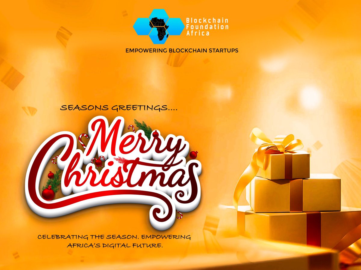 bcfafrica's tweet photo. Merry Christmas 🎄🎁 
What is Season celebration without Empowering Africa’s Digital future https://t.co/v8lGfVj7C0