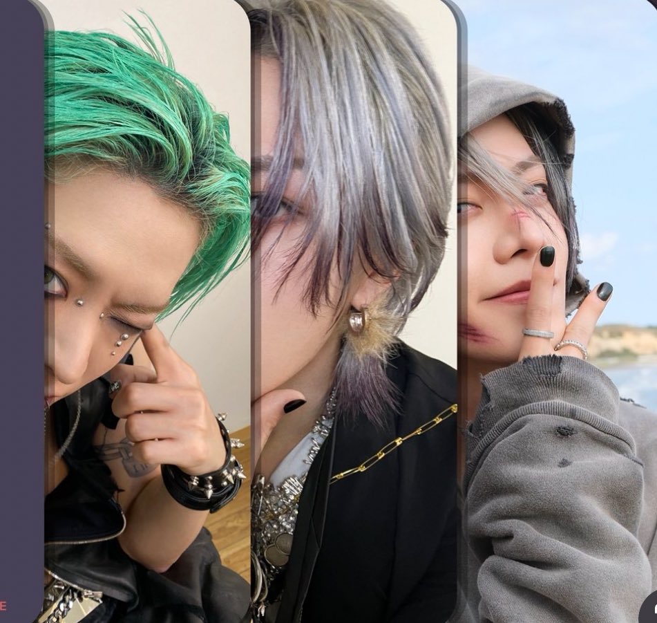 venom version has loudspeaker keychain + silver & green haired