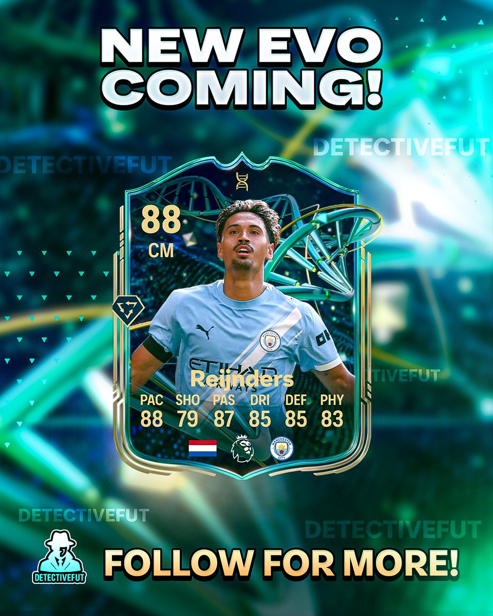 DetectiveFUT's tweet image. 🚨 NEW MAX 86 CDM/CM EVO LEAK 🔥
 
🔹BIG Stats boost
🔹Bruiser+
🔹Intercept and Jockey silver

🔹MAX 3 Positions
🔹MAX 10 Playstyles
🔹MAX 1 PS+

🔥 Any cards in mind? Drop it below — I’ll tell you if it fits!