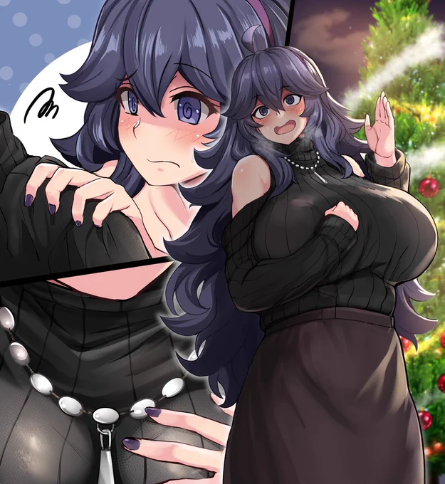 もう一枚描きたかったけど多分間に合いそうにないので これまで描いた他のクリスマス絵をアップ