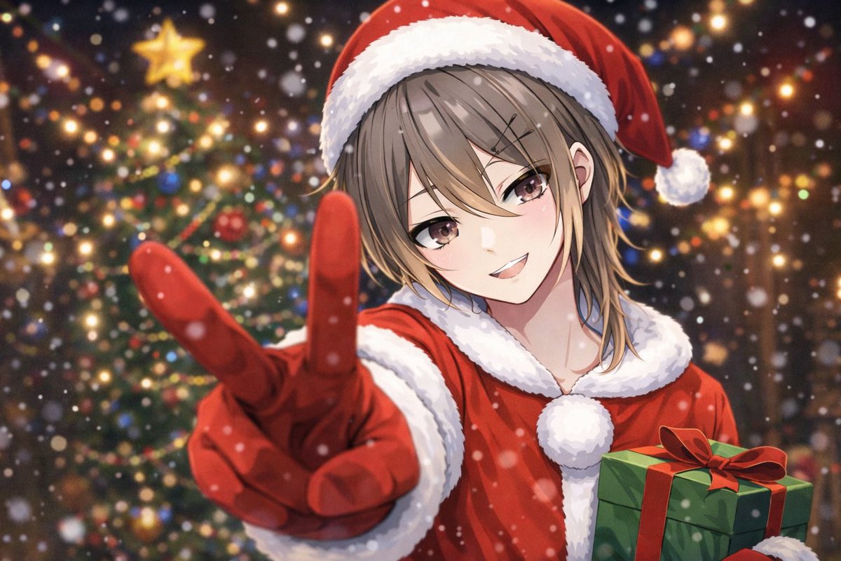 DisneySong0223's tweet photo. ✧*｡🎄𝐌𝐞𝐫𝐫𝐲𝐂𝐡𝐫𝐢𝐬𝐭𝐦𝐚𝐬🎄✧*｡

みんなに幸せが届きますよーに！

                                        ©えむ❕サンタより https://t.co/vwc4tcIrNP