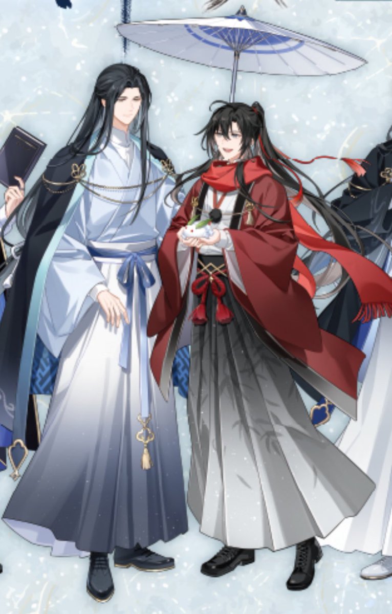 NEW #WangXian announcement! 😍 They're so adorable!💙❤️ #mdzs JP