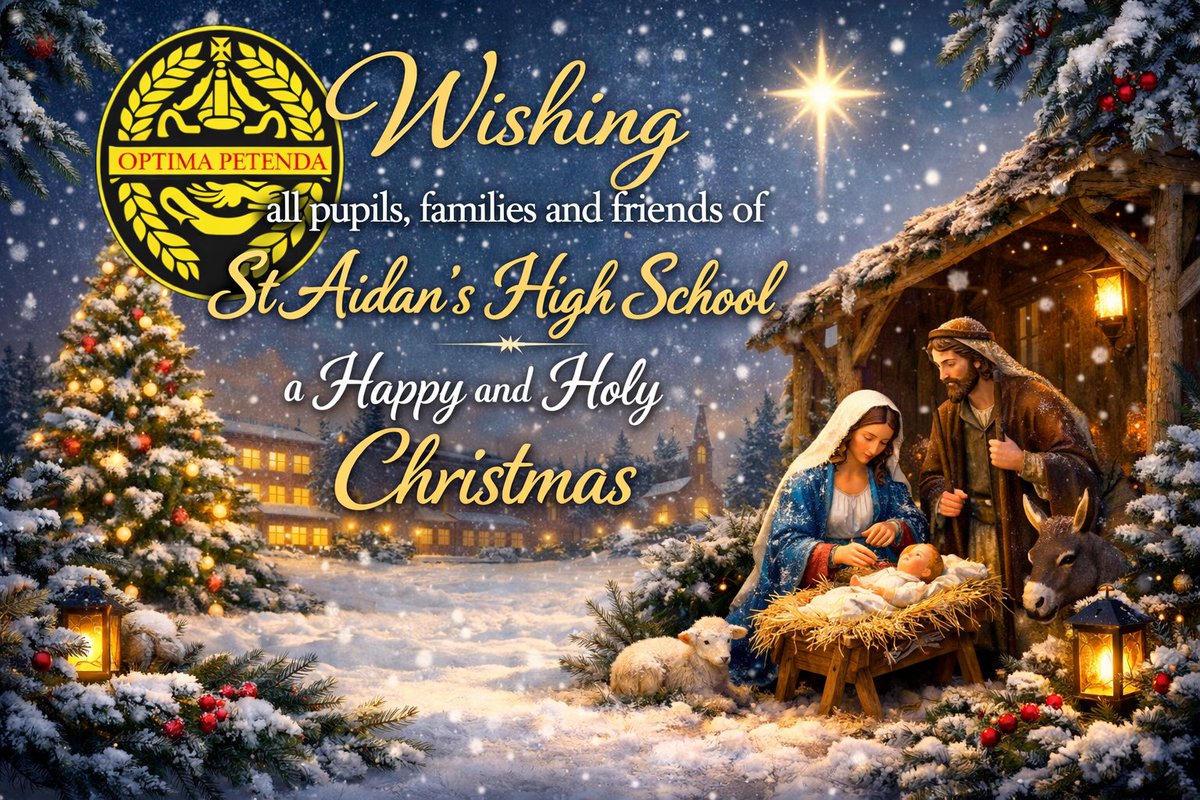 St Aidan's High tweet media