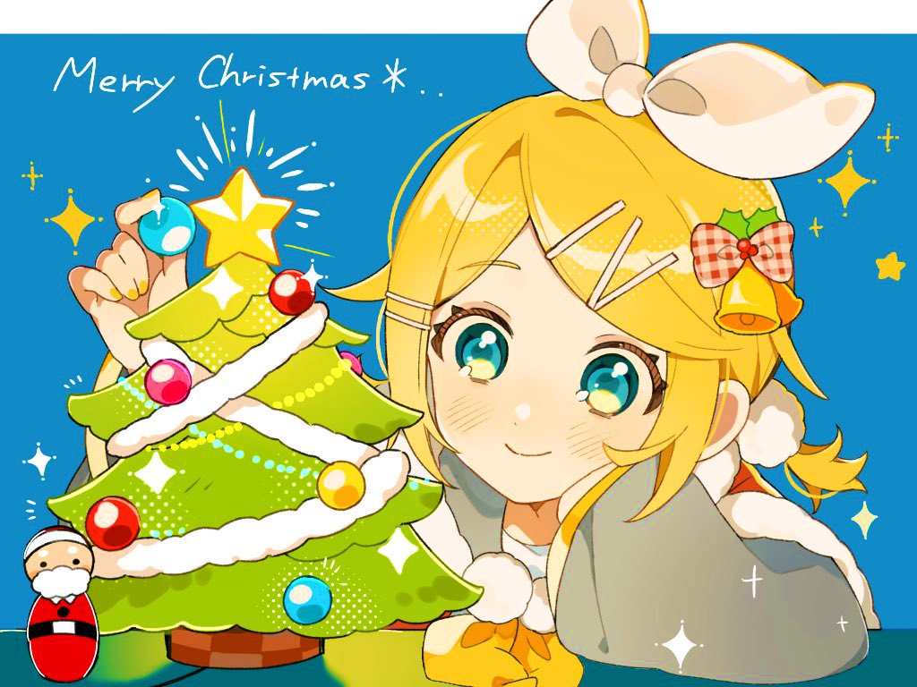 hsmsgjhs's tweet image. めりくりん🎄✨️   #鏡音リン