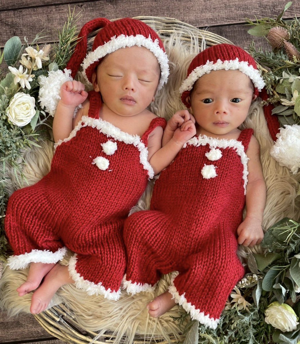 双子ちゃんクリスマスバージョン！！！