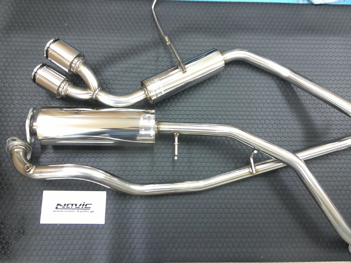 【超値下げセール！】【爆音鳴き】l275s 中間　フルストレート　マフラー　ミラ 値下げ可能！！】L275S フルストレート マフラー！！ 超値下げセール