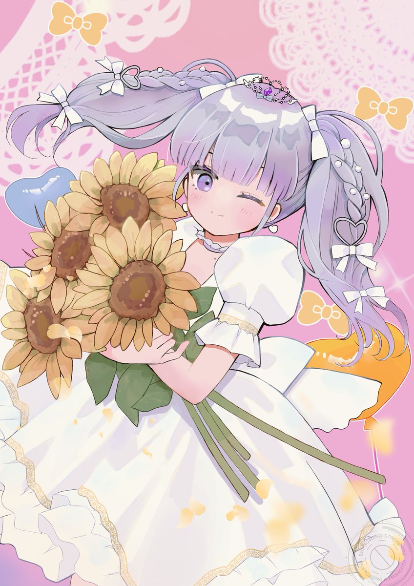 KATEUR12's tweet image. #ルワート          

Skebにて  
すのこ様（#nonococom）に  
VSingerのルワ♢ruwaさんを描いて頂きました       

白いワンピース姿がとても素敵です
差分を５つもありがとうございます
嬉しいです！