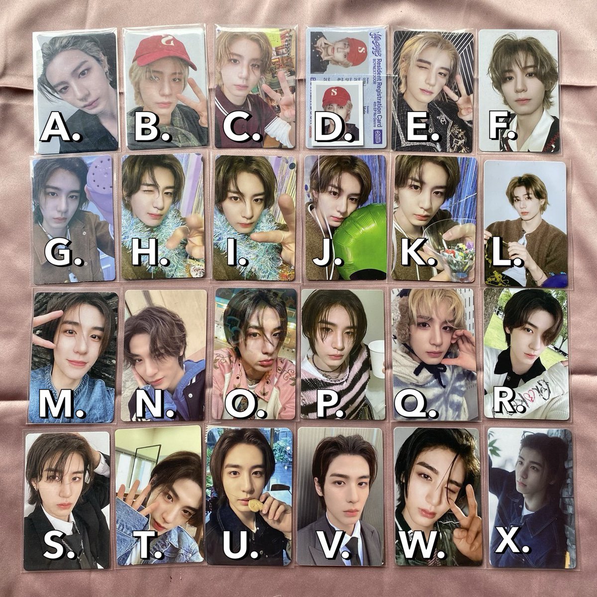 Hanbeeww_'s tweet photo. Want To Sell Photocard Boynextdoor era No Genre Boylife The Action Who And Why How Lucky draw pob muvve musinsa yzy weverse DMM membership kit baby birthday set season greating Myung Jaehyun Sungho Riwoo Taesan Leehan Woonhak 

Tag pc wts bnd ld pob bonekdo 보이넥스트도어 포카 https://t.co/PfRdPkB400
