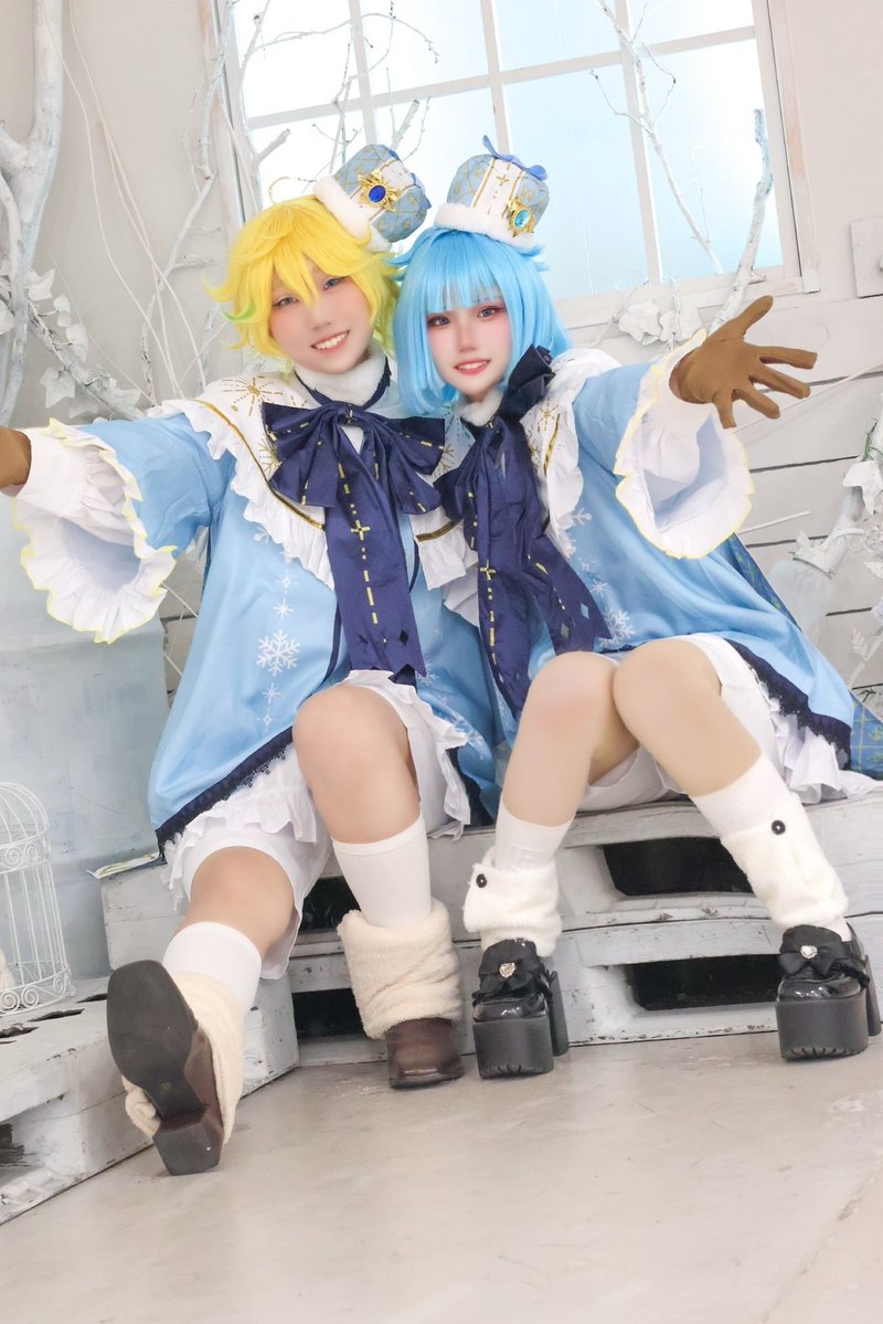 Cosplay/enst!! 紫之創 春川宙 🎵❄️🎶💙🎵❄️🎶💙🎵❄️🎶💙🎵 𝑴