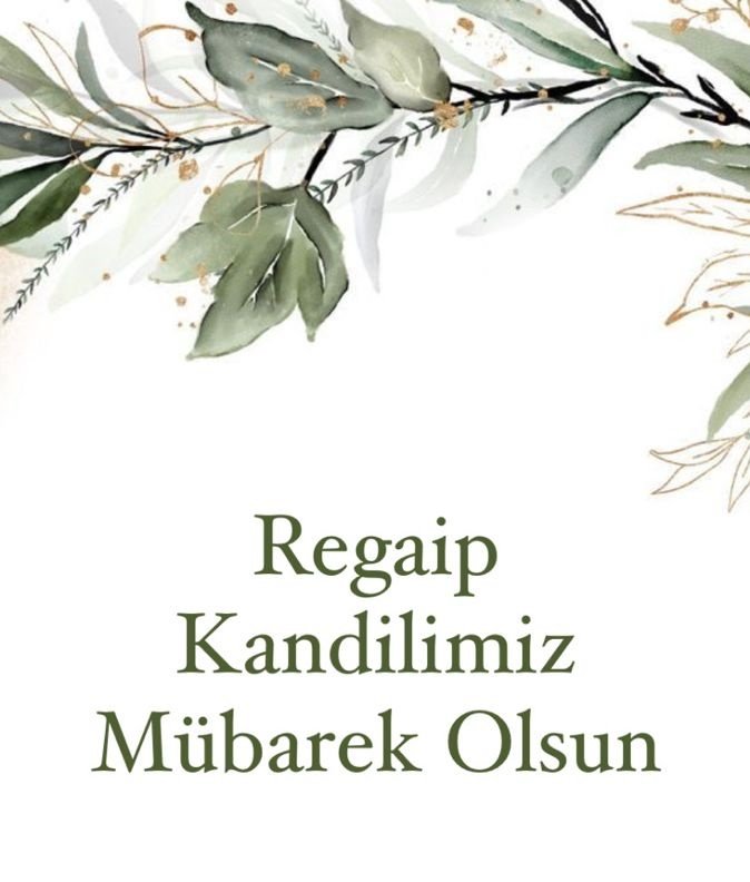 Gönlümüzden geçen tüm duaların
kabul olması dileğiyle.. Regaip Kandilimiz Mübarek Olsun. 🤲🏻🌹