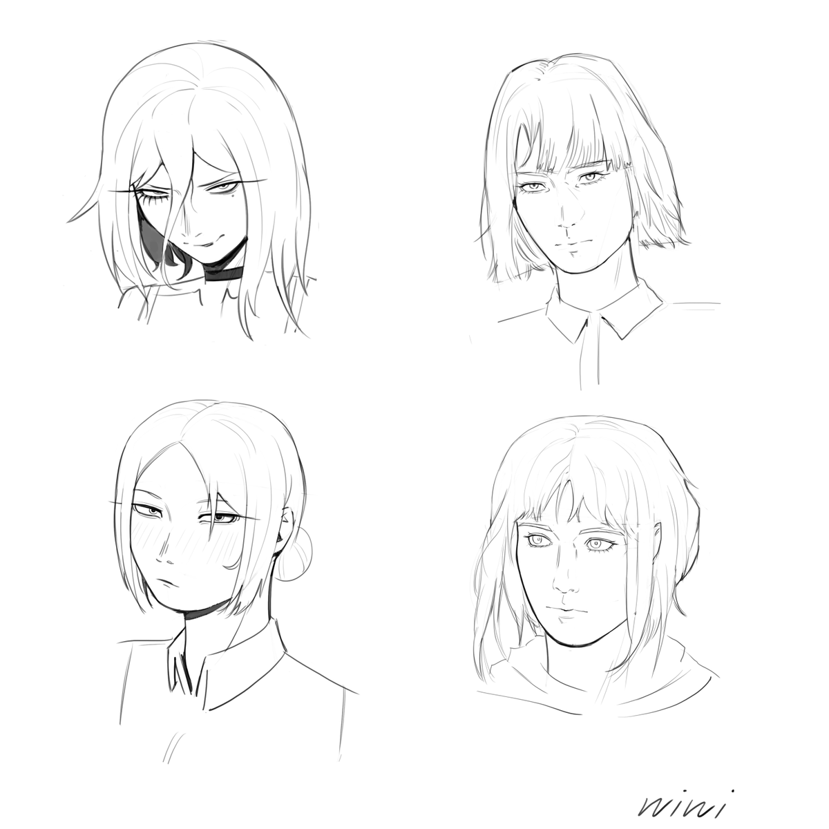 Back from the depths practicing faces