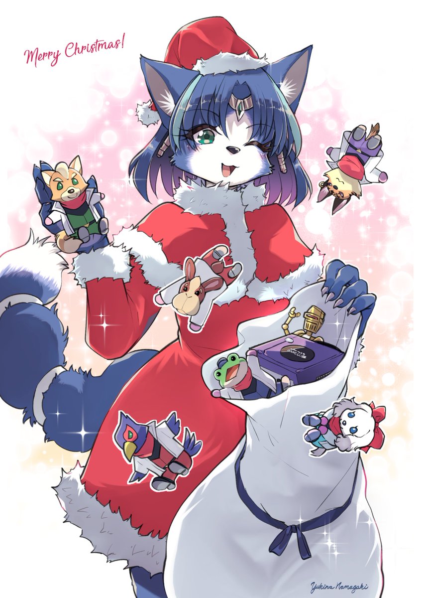 Merry Christmas❣🎄
今月はあまりにも多忙で新作を描く時間が取れなかったので、過去絵になります…💦
#starfox   #furry