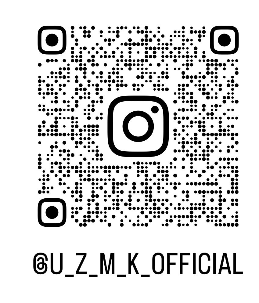 本日22時からインスタライブします！
ゆるめトークです🎅
UZMKオフィシャルアカウントからチェックしてくださいね